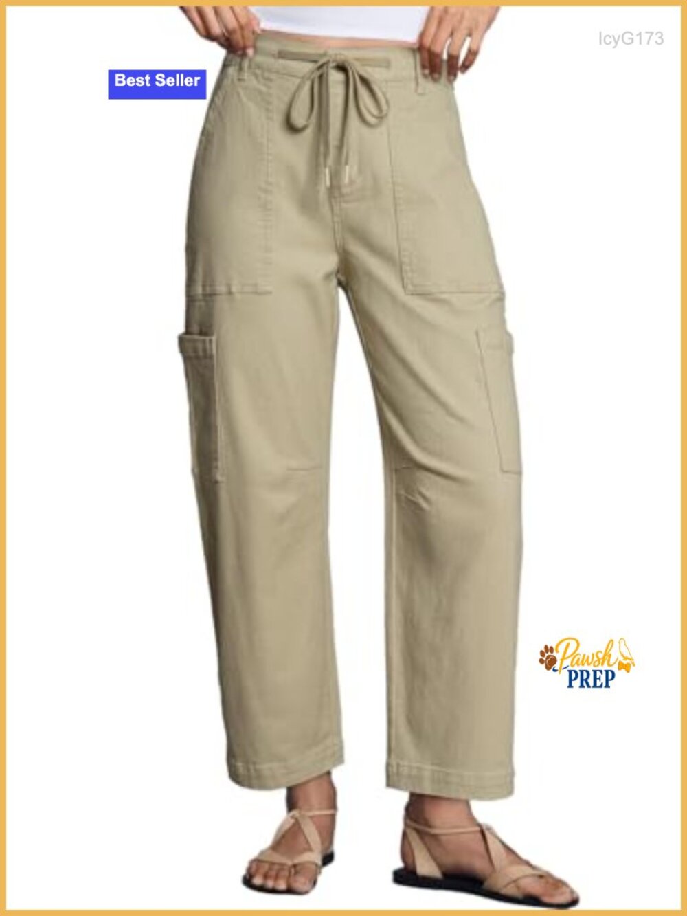 High Waisted Straight Wide Leg Cargo Jeans with Pockets